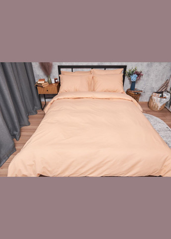 Комплект постельного белья Бязь Gold Люкс King Size 220x240 наволочки 4х70х70 (MS-820003259) Moon&Star Cream (288044293)