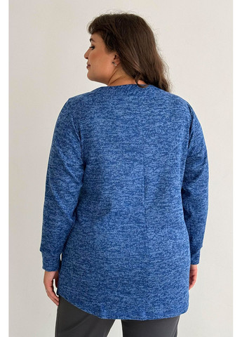 Туника с карманами большие размеры мягкий трикотаж No Brand 1277-3 (356885920)