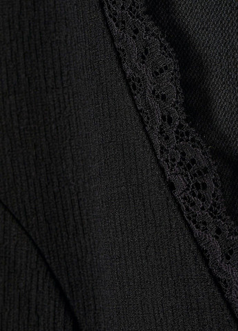 Чорна кежуал сукня H&M однотонна