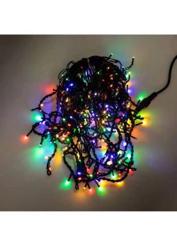 Вулична гірлянда бахрома 12 м 200 led провід мультиколір Garlando (377722328)