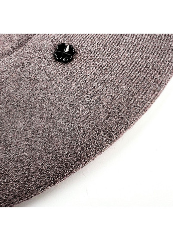 Берет жіночий віскоза коричневий АГНІС LuckyLOOK 283-121 (322793178)