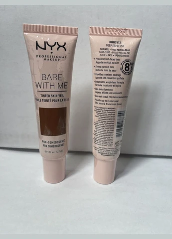 Тінт-вуаль для обличчя Professional Bare With Me Tinted Skin Veil Deep Espresso (BWMSV12) NYX Professional Makeup (280266043)