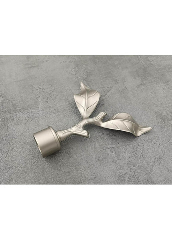 Карниз Лист рози витая штанга двойной ретро 25/19 мм 160 см Сатин Quadrum (352782864)