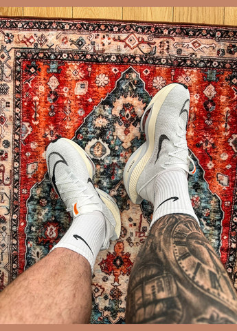 Белые демисезонные кроссовки мужские и женские nike air zoom alphafly next 2 white | найк аир зум белые No Brand