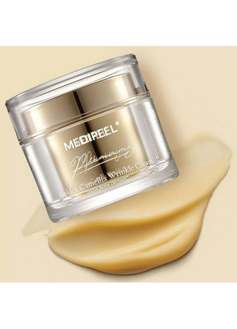 Medi-Peel Премиум крем для лица от морщин с камелией и золотом Premium Golden Camellia Wrinkle Cream, 50 мл — Крем, Южная Корея (356603794)