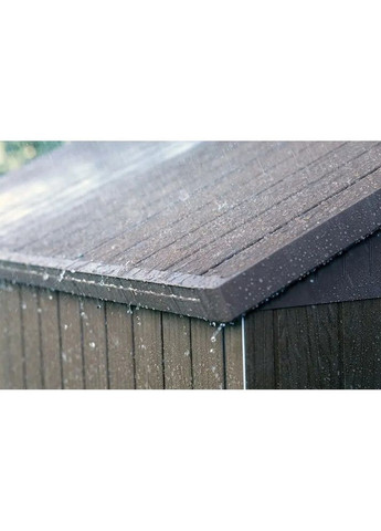 Садовый домик Darwin 6x6 190х182 см серый 249359 Keter (318440841)