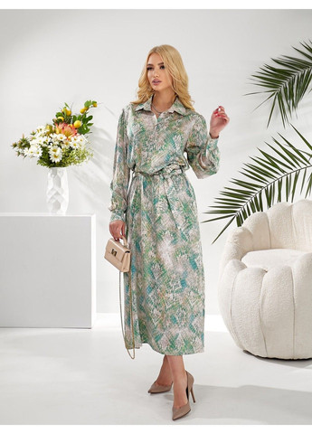 Зеленое платье 200832/1 DIA COSA