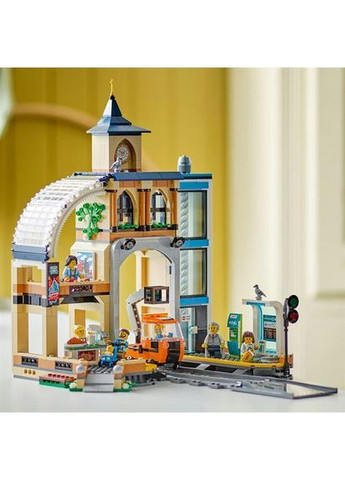 Конструктор City Центральный железнодорожный вокзал 752 детали () Lego 60469 (367019936)