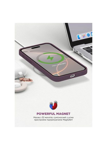 Чохол до мобільного телефона (ARM81322) ArmorStandart ICON2 MagSafe Apple iPhone 16 Pro Max Plum (357491562)