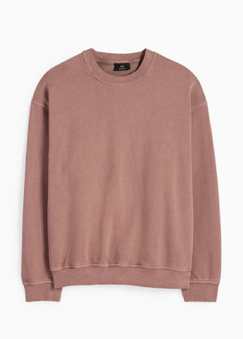 Світло-коричневий світшот C&A однотонний (361675881)