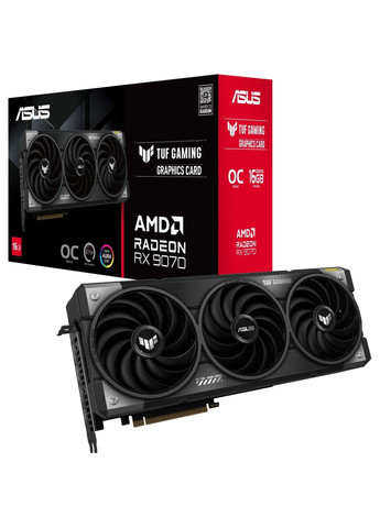 Видеокарта Radeon RX 9070 16GB GDDR6 OC TUF-RX9070-O16G-GAMING 90YV0LI0-M0NA00 Asus (360796656)