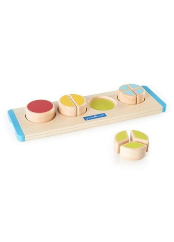 Деревянный пазл-сортер Manipulatives Секторы круга (G6739) Guidecraft (331173745)