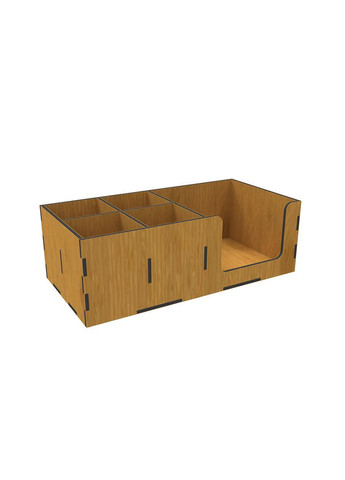 Органайзер дерев'яний дуб 300х150х100 мм Ekostar (367609463)