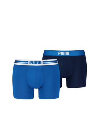 Мужское нижнее белье Placed Log Boxer Shorts 2 Pack Puma (283323546)
