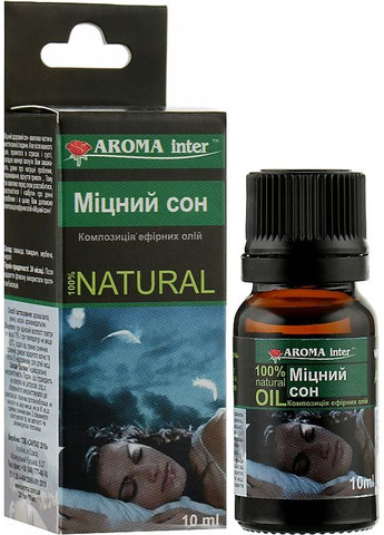 Композиция эфирных масел "Крепкий сон" 10ml (947427-79680) Aroma Inter (368657254)