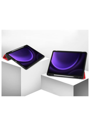 Чохол до планшета Flexible TPU Mate Samsung Tab S9 (SM-X710/SM-X716)/S9 FE (SM-X510/SM-X516B) 11.0" Red (712531) BeCover Flexible TPU Mate Samsung Tab S9 (SM-X710/SM-X716) (366503020)