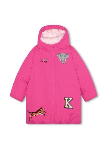 Рожева куртка kids, арт. 16100, рожева, 5 років, зріст 110 см Kenzo