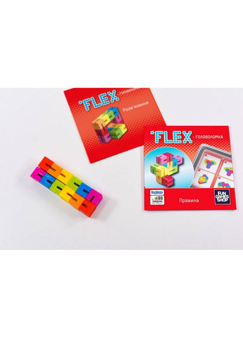 Граголоволомка "FLEX" FGS53, 80 задач разной сложности Fun Games (308794696)