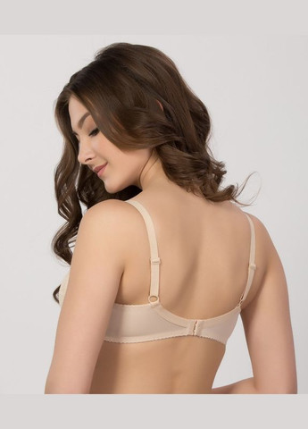 Бежевый бюстгальтер на косточках с мягкой чашкой Elita с косточками