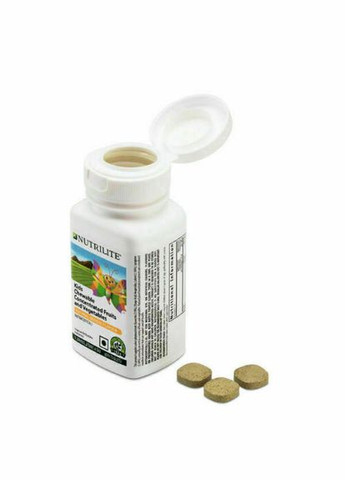 Детские жевательные таблетки Amway ™ Kids Chewable Concentrated Fruits and Vegetables (60 таб) Nutrilite (334349549)