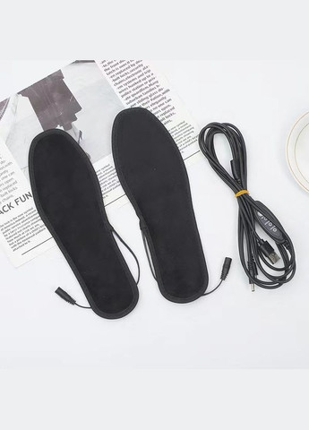 Устілки з підігрівом від USB Power Bank р. 35-45 чорний (М12000083) No Brand (303628176)