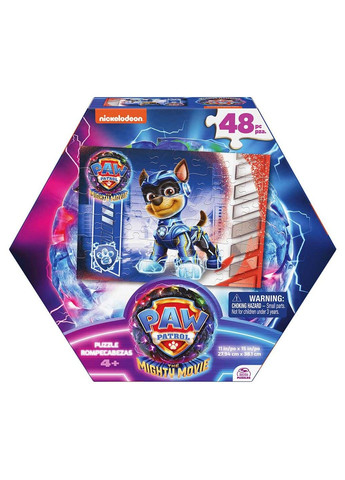 Пазл «Цуценячий патруль у кіно 2» Гонщик (28см * 38см) Spin Master (335055660)