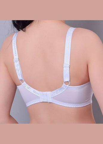 Белый бюстгальтер Diorella с косточками