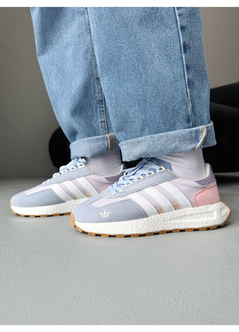 Розовые демисезонные кроссовки мужские adidas retropy e5 blue / pink адидас ретропи е5 No Brand