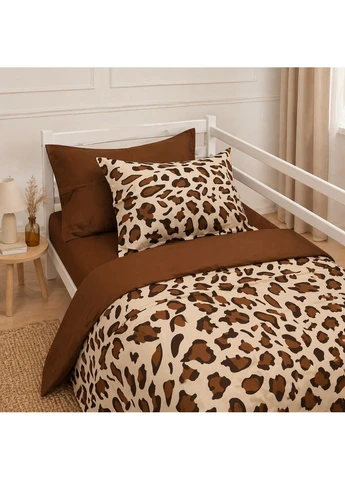 Комплект постельного белья Сатин TEENAGER 22-1404 Wild Leopard Mirson (399960739)