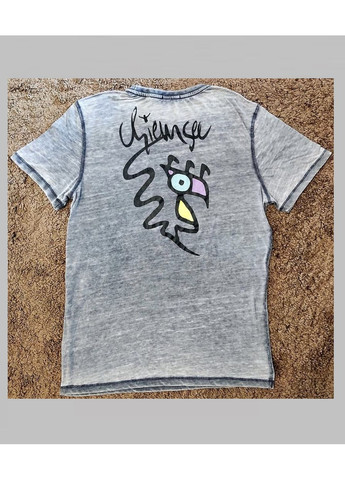 Сіра футболка сіра чоловіча - м з коротким рукавом Chiemsee