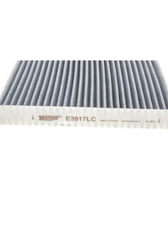 Фильтр салона MITSUBISHI ASX, LANCER VIII 07- угольный (пр-во HENGST) E3917LC Hengst Filter (366179035)