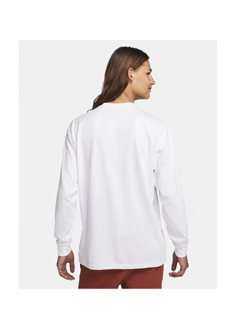 Біла футболка чоловіча nrg acg long sleeve outdoor t-shirt white Nike