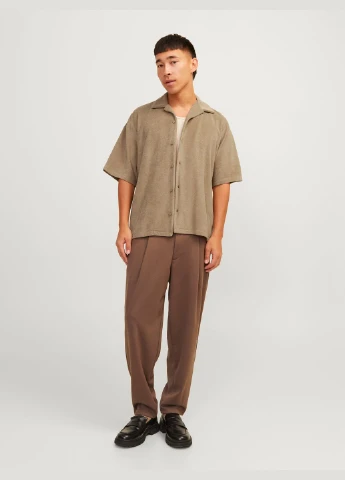 Сорочка літо,бежевий,JACK&JONES Jack & Jones (346514748)