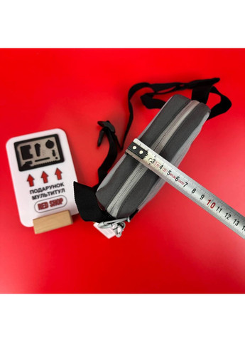 Сумка Месенджер Патагонія Барсетка через плече молодіжна колір Сірий No Brand (361668682)