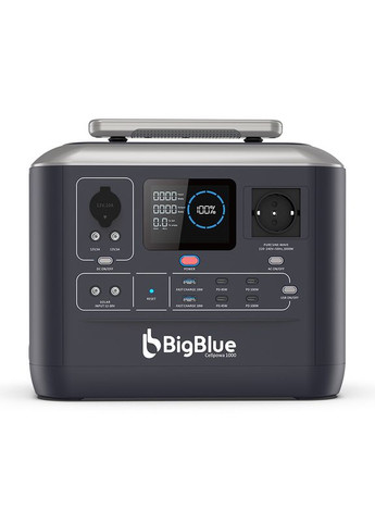 Зарядна станцiя CellPowa CP1000 / 1000 Вт / 1075 Вт/ч / LiFePO4 BigBlue (301538174)
