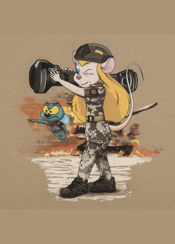 Футболка з малюнком NLAW Tan 499 P1G (315822586)