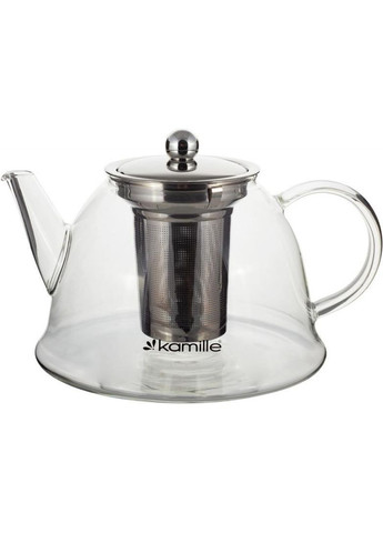 Чайник стеклянный заварочный 800мл со съемным ситечком (0784s) Kamille (330136946)