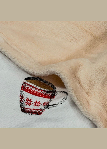 Плед мікрофібра велсофт однотонний євро 200х220 Світлий Бежевий М-lel-003 (М-lel-003-01) No Brand (308754947)