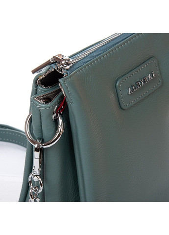 Женская кожаная сумка классическая 97006 l-green Alex Rai (293765295)
