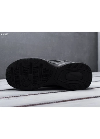 Чорні кросівки чоловічі nike м2k tekno black найк м2к текно чорні демісезон No Brand