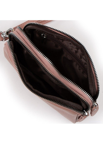 Жіноча шкіряна косметичка Cosmetic 6002-A pink Cossroll (293765241)