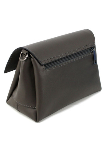 Невелика каркасна сумка жіноча крос-боді 548192 сіра Voila (367580966)