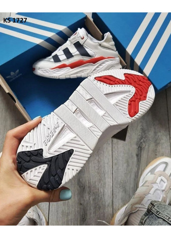 Комбіновані Осінні кросівки чоловічі adidas niteball адідас найтбол No Brand