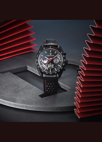 PD-1779 Black-Red кварцевый сasual, классический Pagani Design (342323352)