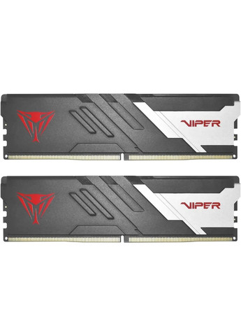 Память 16Gb x 2 (32Gb Kit) DDR5, 6200MHz, Venom, Black, 4040-40-76, 1.35V, с радиатором (PVV532G620C40K) Patriot (315889825)