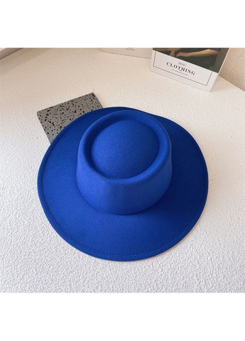 Шляпа канотье гамблер унисекс с круглой тулией (поля 8 см) с регулировкой размера No Brand (362346467)