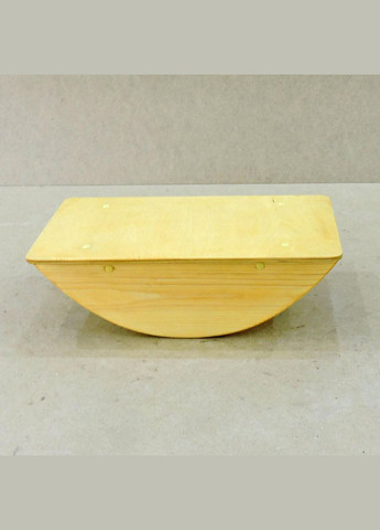 Балансувальна дошка з дерева Канпур 45х25х15 каррі (БЛН-450103) No Brand (328909881)