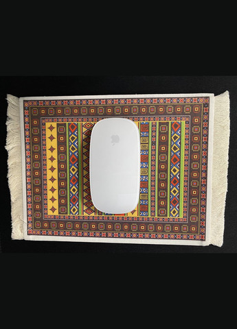 Килимок для мишки комп'ютера О 180х260х3 мм Різнокольоровий Standart NPK (360768343)