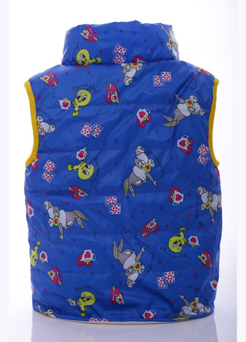 Жилетка для мальчика на флисе Rabbit электрик синяя 92 см (43235) BABYKROHA (297199902)