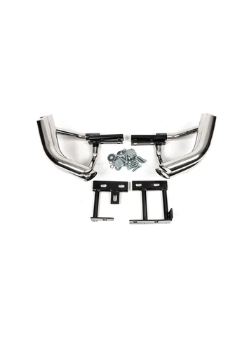 Задние двойные уголки (нерж. сталь) для Hyundai Santa Fe 2 2006-2012 гг Libao (389779382)